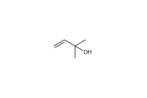 2-甲基-3-丁烯-2-醇(图1)