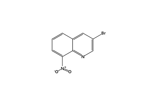 3-溴-8-硝基喹啉(图1)