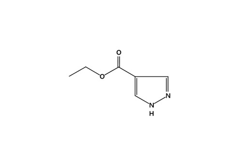 4-吡唑甲酸乙酯(图1)
